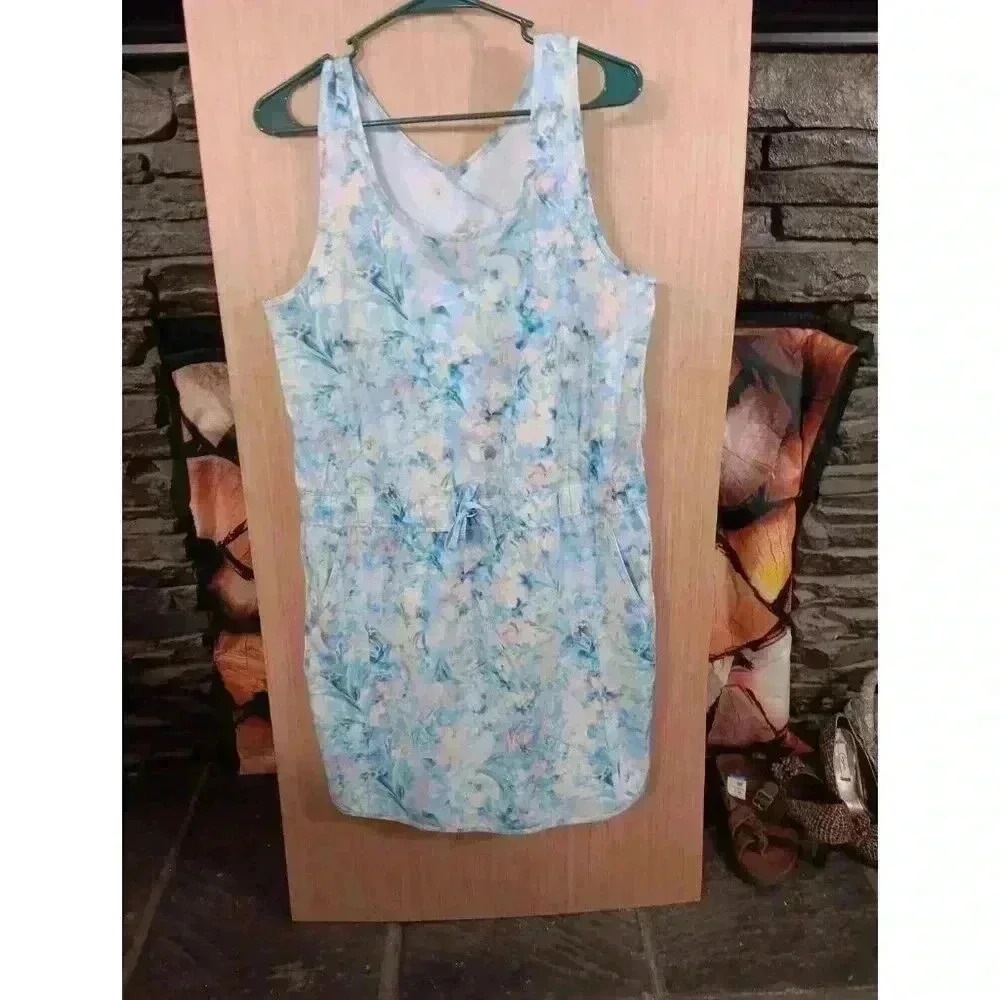 RBX (M) Sleeveless‎ Golf Athletic Dress (with drawstring) Pastel Colors Pockets